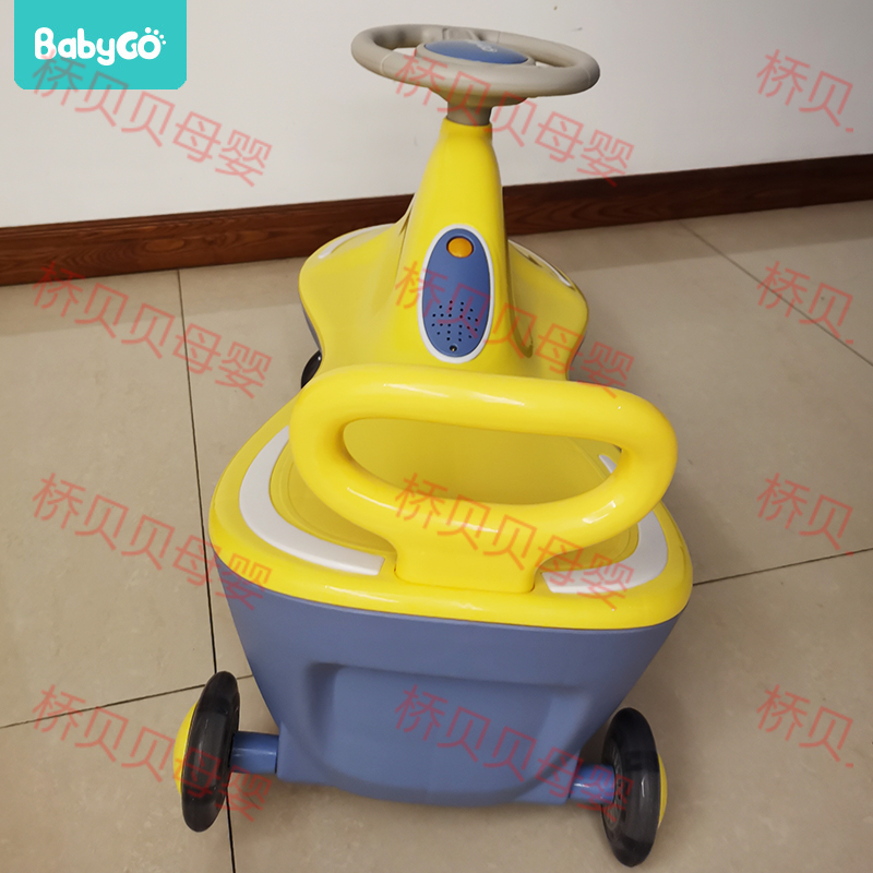 babygo扭扭车儿童溜溜车大人可坐万向轮防侧翻1岁宝宝玩具摇摆车 - 图2