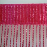 Занавеска розовой линии готовит серебряный шелк плюс шторы спальни Высокая свадебная свадебная декоративная декоративная занавес