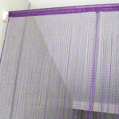 热卖加密金色银丝线帘门帘挂帘隔断玄关窗帘不缠绕韩式婚庆装饰帘 - 图2