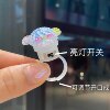 Glitter Ring Children's Light Ring