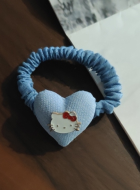 kt猫扎头发绳女可爱高弹力发圈