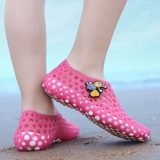 Родительские туфли обуви небольших размеров пещеры Дети 3132 33 34 пляжные туфли женская приморская приморья носят водные сандалии