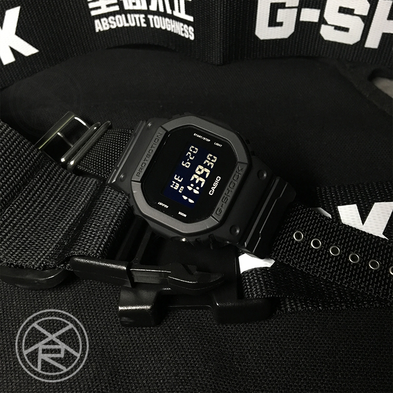 纯黑款电子表方块 1A 5600BBN 1DW 5600BB DW SHOCK G CASIO 卡西欧 纯黑款电子表方块 1A 5600BBN 1DW 5600BB DW SHOCK G CASIO 卡西欧