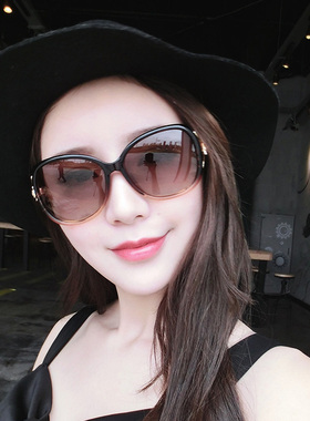 新款偏光太阳镜大框时尚女士