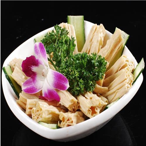 5斤腐竹段豆皮腐竹手工农家商用火锅食材豆腐皮豆筋干货凉拌菜 - 图0