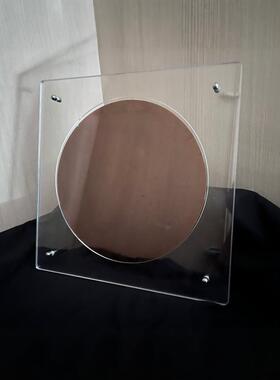 亚克力透明wafer展示框成列架