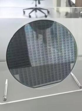 wafer硅片晶圆展示架晶片芯片唱片CD光碟摆台亚克力透明底座展台