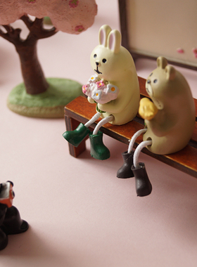 猫部杂货日式风吹拂野餐小动物