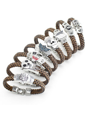 人物卡通佐助动漫手环大手链晓组织草帽鸣人调查兵团卡通人物和平