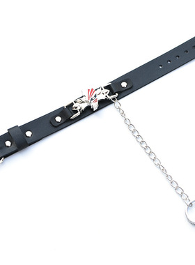 动漫影视周边忍者艾伦皮革朋克风戒子手链鸣人巨人海王死神写轮眼