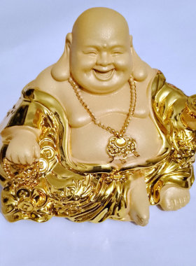 树脂祝福民族风车载绒沙金