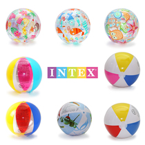 INTEX inflatable beach ball drama water polo children swimming beach water toy big beach ball early to teach volleyball