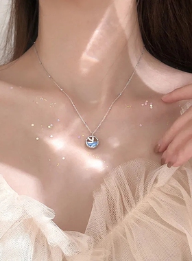 人鱼泪泡沫港风项链女小清新仙气