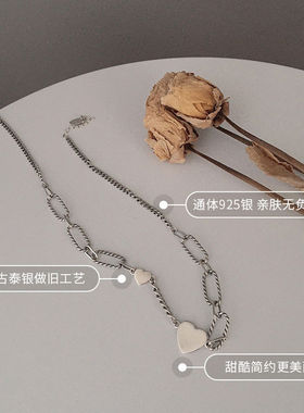 小众设计感复古百搭毛衣链