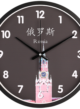 酒店外企宾馆大堂前台挂表