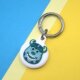 Suitable for Apple AirTag anti-lost locator protective case cartoon blue cat milk girl Maruko-chan Mickey Totoro