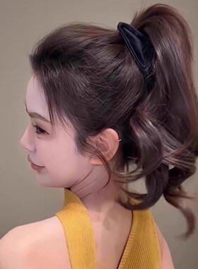 缎面赫本三角抓夹发饰