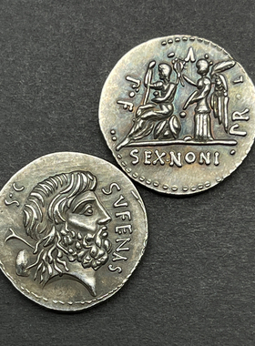 西方古典饰品硬币项链魔羯座礼物