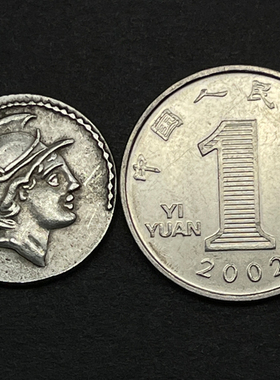 罗马神话古币硬币项链白羊座吊坠