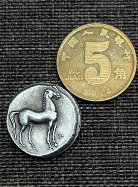 古希腊饰品纯银复刻古币硬币项链