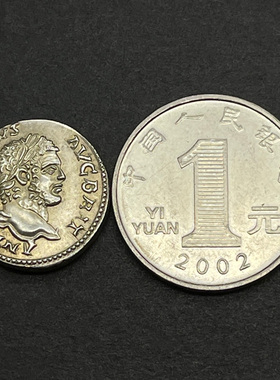 古罗马皇帝卡拉卡拉人像硬币吊坠