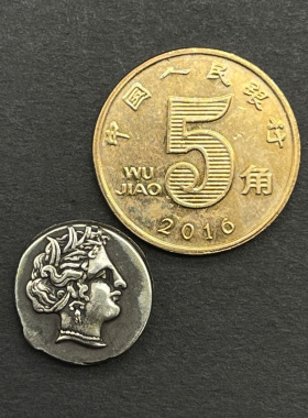 古希腊神话纯银吊坠青春女神饰品