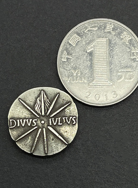 古罗马文创饰品吊坠奥古斯都皇帝