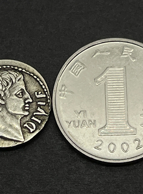 罗马皇帝奥古斯都硬币项链屋大维