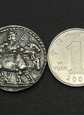 古希腊银币饰品硬币项链古币吊坠