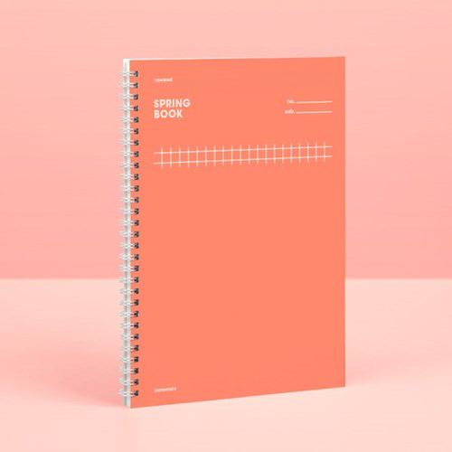 Korean Checkered Cornell Coil Notebook