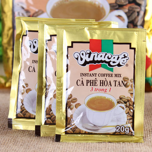 买3袋包邮/正品vina咖啡越南威拿咖啡三合一速溶咖啡480g袋装 - 图1