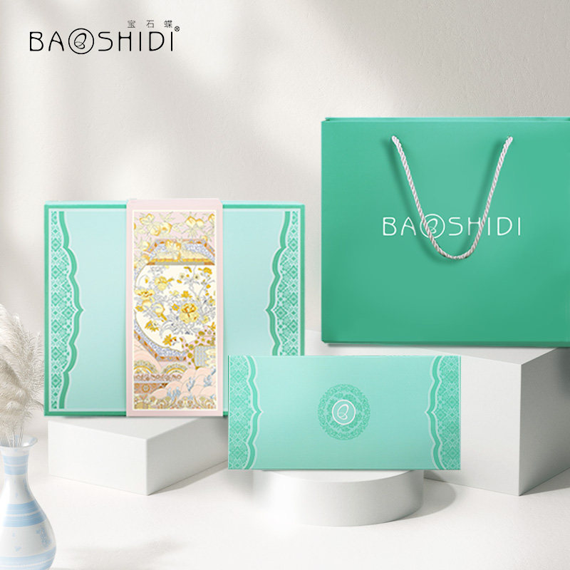 宝石蝶双面100%桑蚕丝女/桃李丝巾 宝石蝶服饰围巾/丝巾/披肩