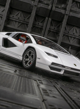 简约现代桌面装饰品合金车模摆件