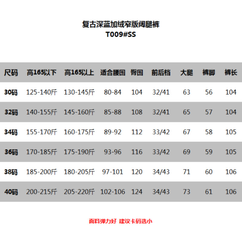 汐家女裤 秋冬复古蓝高腰阔腿裤大码弹力韩版宽松裤子牛仔裤,淘宝优惠券,粉丝福利购,淘宝优惠卷