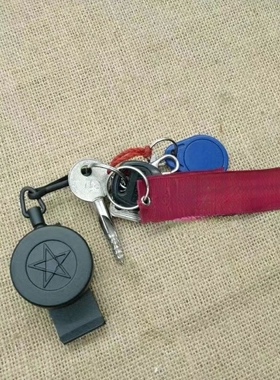 钥匙扣拉绳防抢丢092安全锁挂