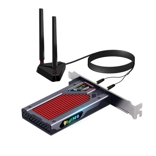 Fenvi AXE3000 AX210 AX200无线网卡PCI-E台式机电脑WiFi6E三频千兆6G速率5374M内置蓝牙5.4内置wifi接收器 - 图3