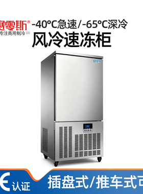 赛零斯商用速冻柜急速冷冻冰箱