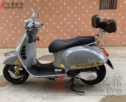 比亚乔维斯帕Vespa300多功能后靠背标志姜戈冲刺春天折叠改装靠背 - 图0