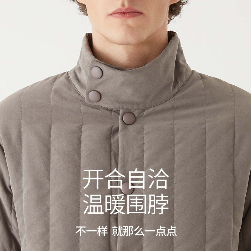 淳度【巨保暖】三层夹棉睡衣男冬季加厚立领男式可外穿家居服套装,淘宝优惠券,粉丝福利购,淘宝优惠卷