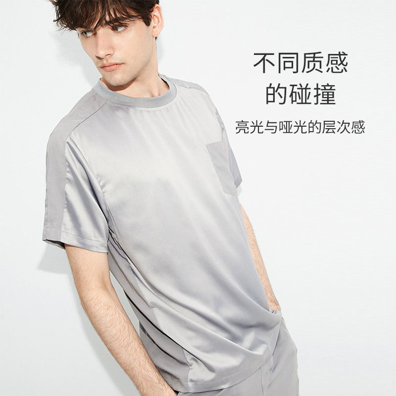 淳度夏短袖短裤休闲可外穿男士睡衣 淳度服饰睡衣/家居服套装