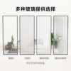 Langjing extremely narrow semi-partition shower room bathroom bathroom dry and wet separation bath screen Changhong glass can be customized 003