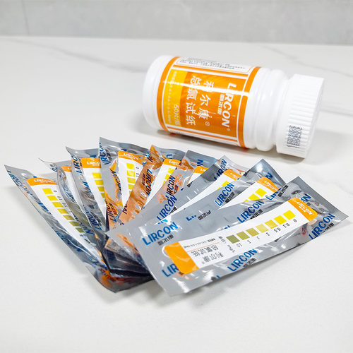 50片利尔康总氯试纸水质快速测试纸条PH总氯检测试纸医院诊所污水 - 图0