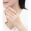 Ming brand jewelry spiral solid gold ring