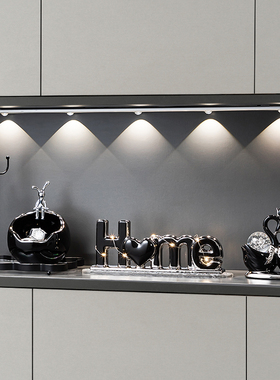 现代玄关钥匙收纳摆件入户进门口鞋柜锁匙轻奢装饰品乔迁新居礼品