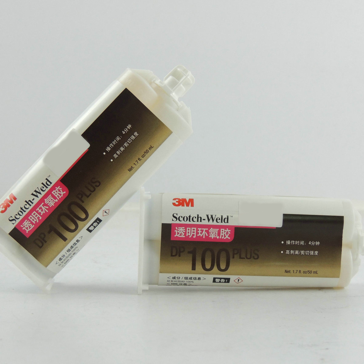 3MDP100Plus胶水混合透明AB胶水DP100Plus铁钢木材陶瓷玻璃结构胶 - 图0