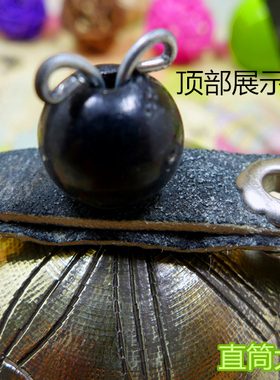 diy丽江东巴高地直筒牛角铃铛