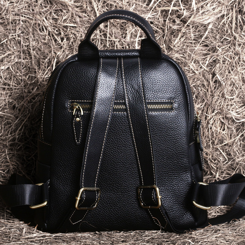 藏皮客小型双肩包包女真皮复古风迷你双肩背包头层牛皮单肩两用包,淘宝优惠券,粉丝福利购,淘宝优惠卷