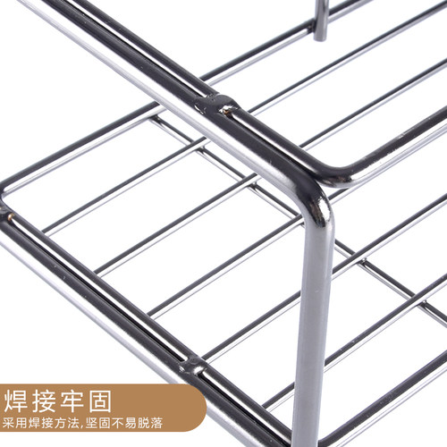 糖压瓶架子果露架双层吧台收纳果酱浆瓶固定架四格六格奶茶店用品 - 图0