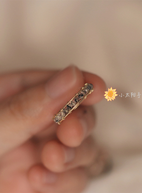 手工绕线美国进口14k草莓晶日常