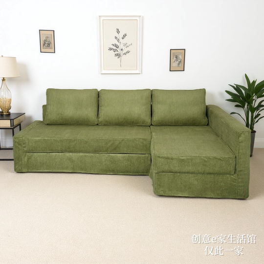 适用于宜家沙发套弗瑞顿沙发套曼斯塔沙发床套防尘罩FRIHETEN防抓